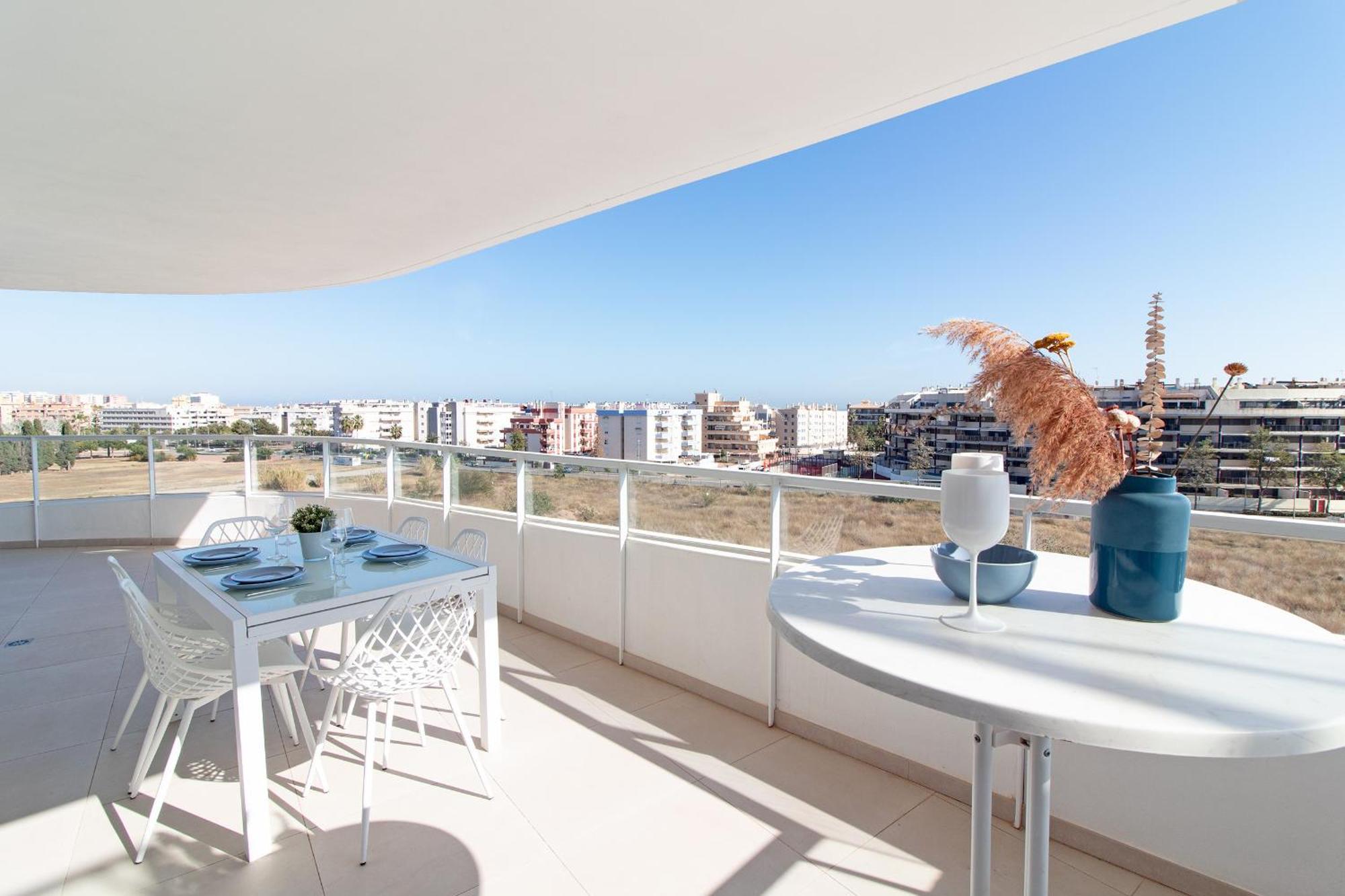 Global Properties, Moderno Apartamento Con Gran Terraza Y Vistas Al Mar Canet d'En Berenguer Екстериор снимка